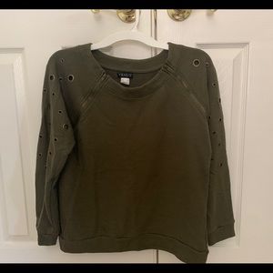 Olive Color Sweatshirt